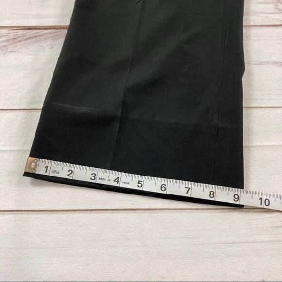 Theory Black Bootcut Cargo Trouser Pants Size 10 - Picture 7 of 13